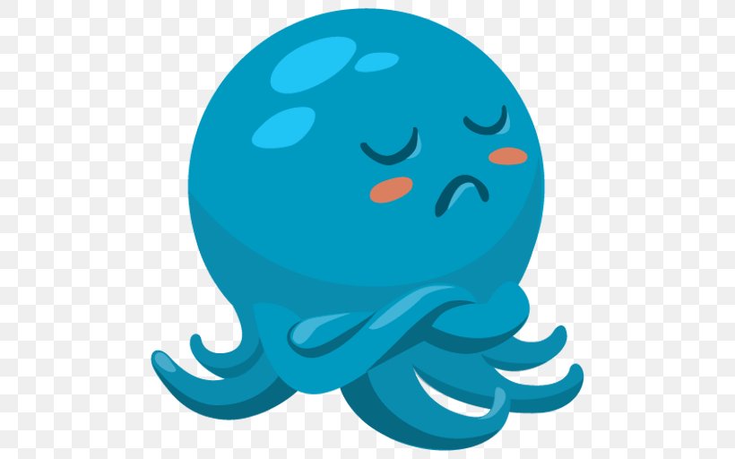 Octopus Sticker VKontakte Telegram Clip Art, PNG, 512x512px, Octopus, Birthday, Cephalopod, Imessage, Invertebrate Download Free