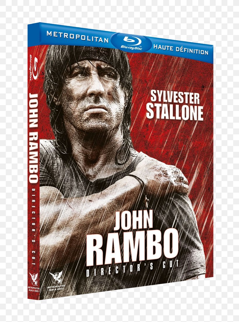 Rambo Sylvester Stallone Blu-ray Disc Director's Cut DVD, PNG, 800x1103px, Rambo, Bluray Disc, Dvd, Extended Edition, Film Download Free
