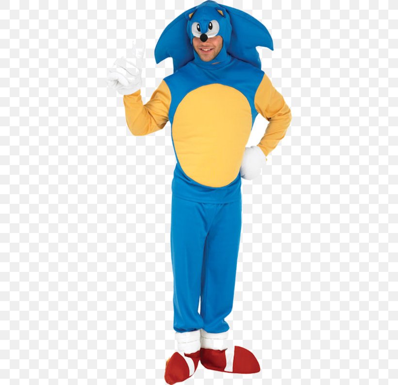 Sonic The Hedgehog Costume Party Halloween Costume Clothing, PNG, 500x793px, Sonic The Hedgehog, Adult, Boy, Clothing, Costume Download Free