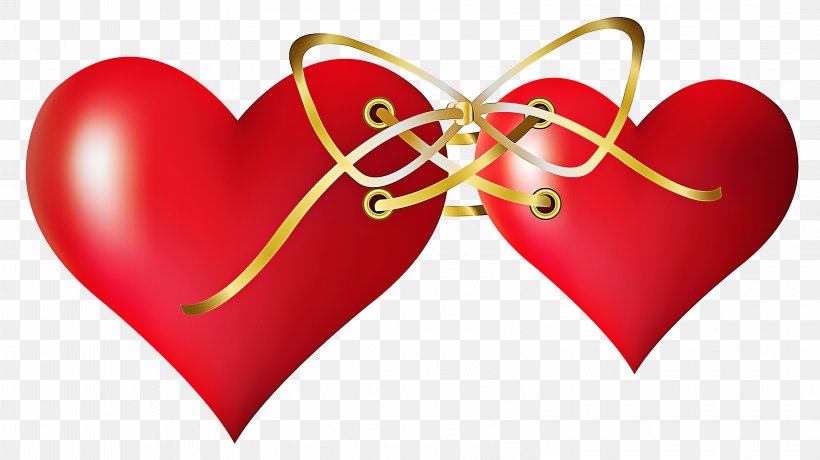 Valentine's Day, PNG, 3206x1800px, Heart, Love, Red, Ribbon, Valentines Day Download Free