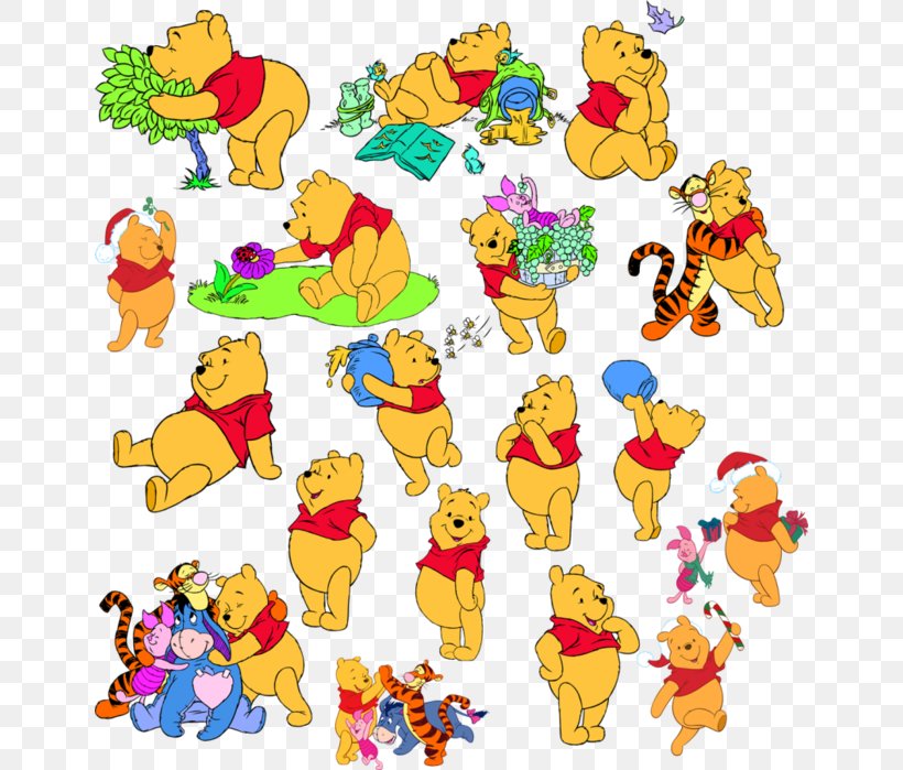 Winnie-the-Pooh Piglet Tigger Eeyore Winnie L'ourson, PNG, 648x699px, Winniethepooh, Animal Figure, Area, Art, Cartoon Download Free