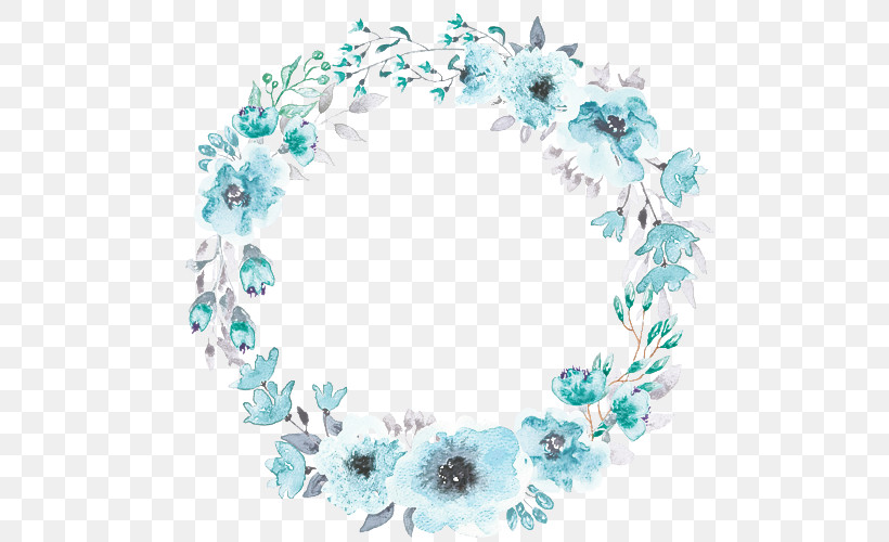 Aqua Blue Turquoise Turquoise Jewellery, PNG, 500x500px, Aqua, Blue, Jewellery, Turquoise, Wreath Download Free