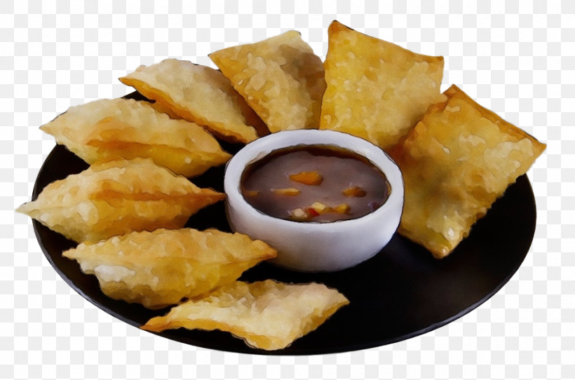 Chinese Food, PNG, 960x635px, Watercolor, Appetizer, Baked Goods, Chinese Food, Crab Rangoon Download Free