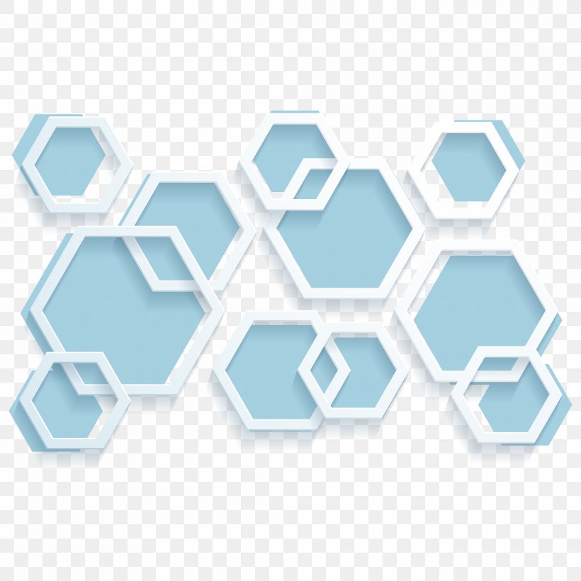 Hexagon Geometry Blue, PNG, 4000x4000px, Hexagon, Ball, Base, Blue, Color Download Free