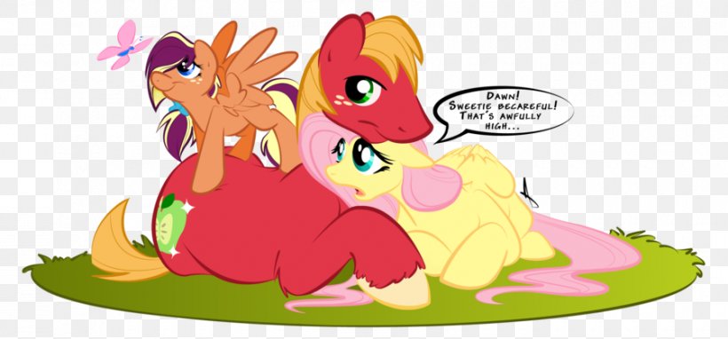 Pony Big McIntosh Fluttershy Horse McIntosh Red, PNG, 900x420px, Pony, Art, Big Mcintosh, Cartoon, Fictional Character Download Free