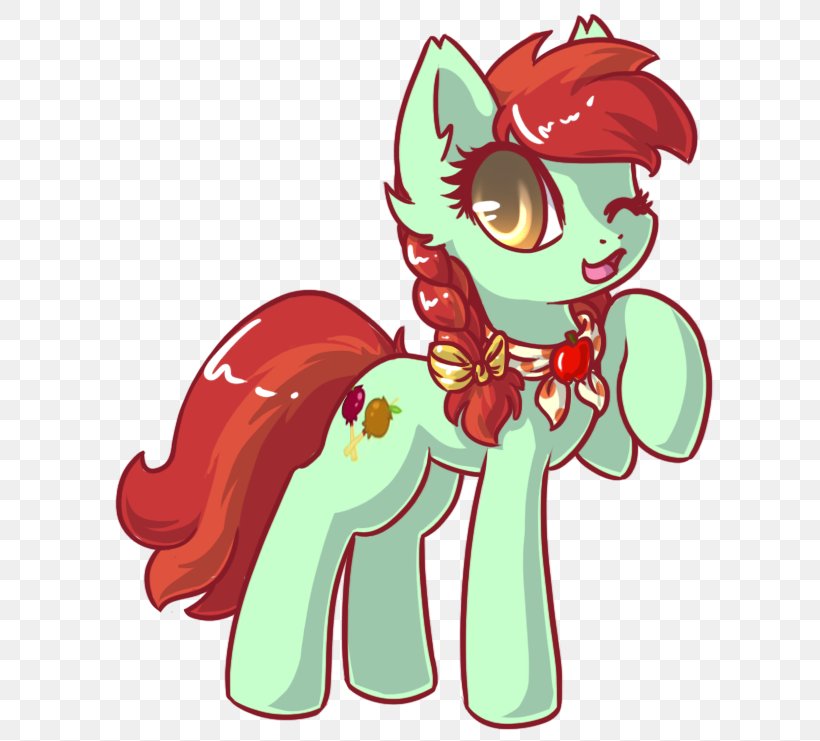 Pony Candy Apple Fan Art, PNG, 628x741px, Watercolor, Cartoon, Flower, Frame, Heart Download Free