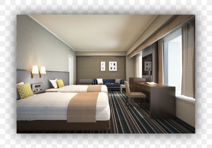 PREMIER HOTEL NAKAJIMA PARK SAPPORO Suite 永安旅游, PNG, 2040x1428px, Nakajima Park, Bed, Bed Frame, Bedroom, Bookingcom Download Free