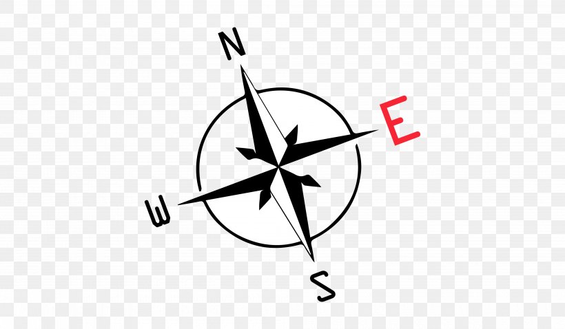 Cardinal Direction Points Of The Compass East Logo, PNG, 4000x2333px, Watercolor, Cartoon, Flower, Frame, Heart Download Free