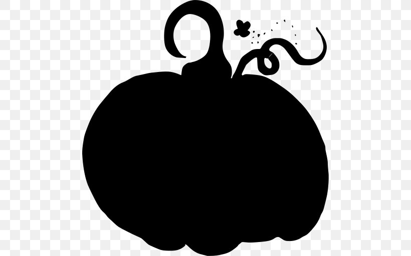 Halloween Pumpkin Silhouette, PNG, 492x512px, Pumpkin, Black, Blackandwhite, Fruit, Halloween Download Free