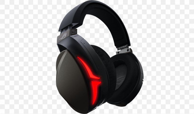 ASUS ROG Strix Fusion 500 Binaural Head-band Black Headset Wireless Headphones ASUS ROG Strix Fusion 300 Gaming Headset With 7.1 Virtual Surround Sound For PC, PNG, 1020x599px, Headset, Asus, Asus Strix 71, Audio, Audio Equipment Download Free