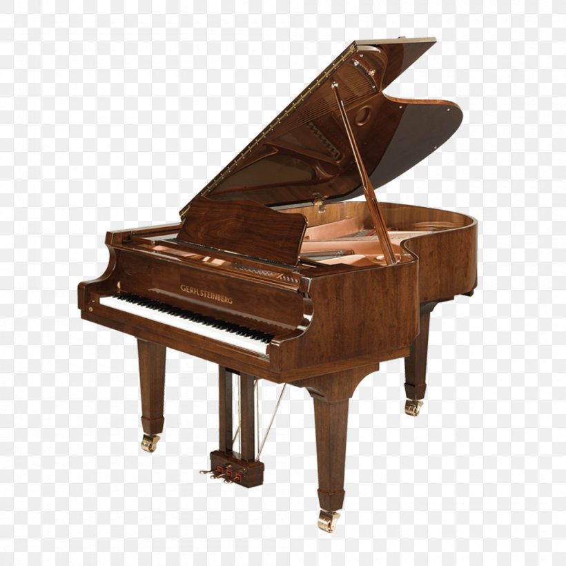 Grand Piano Kawai Musical Instruments Yamaha Corporation, PNG, 1000x1000px, Watercolor, Cartoon, Flower, Frame, Heart Download Free