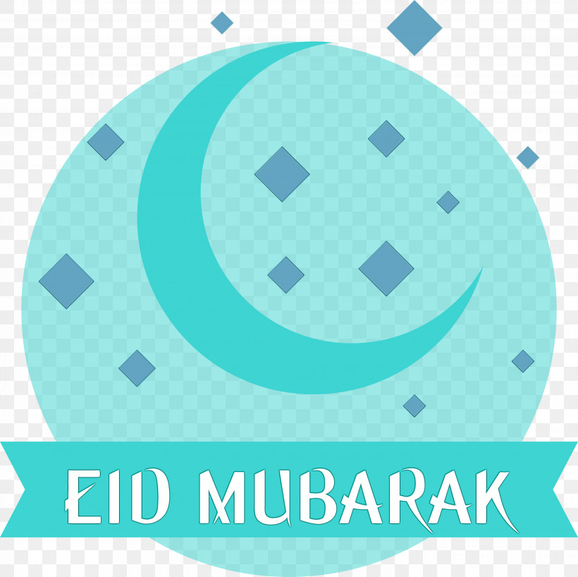 Logo Font Circle Green Meter, PNG, 3000x2994px, Eid Mubarak, Analytic Trigonometry And Conic Sections, Area, Circle, Eid Al Fitr Download Free