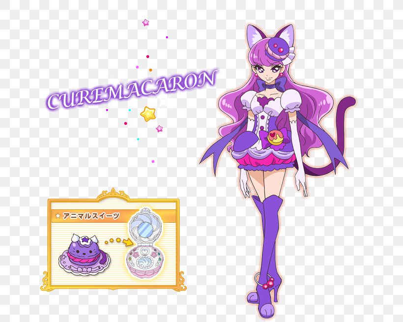 Macaron Macaroon Pretty Cure Akira Kenjo Himari Arisugawa, PNG, 660x655px, Macaron, Akira Kenjo, Chocolate, Dessert, Doll Download Free