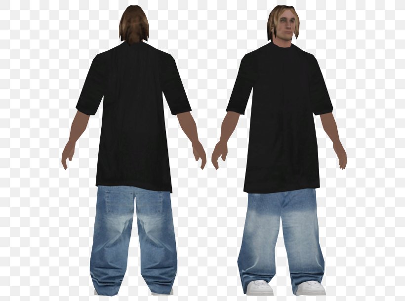 T-shirt Suit Clothing Grand Theft Auto: San Andreas, PNG, 589x610px, Tshirt, Arm, Casual Attire, Clothing, Derby Shoe Download Free