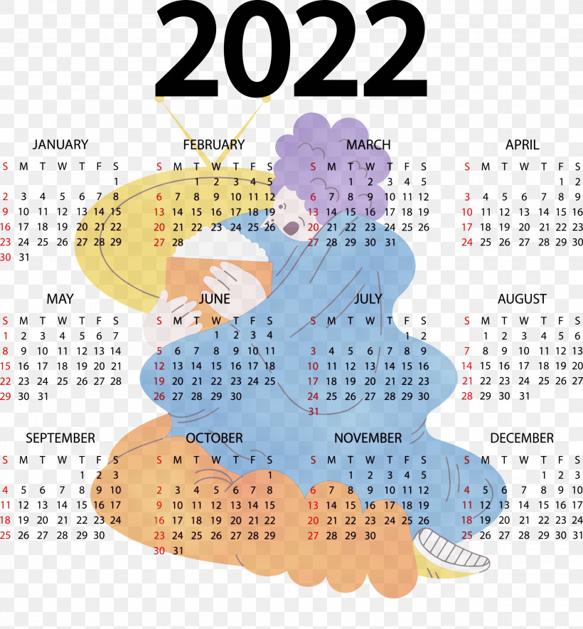 Calendar System 2022 Week Annual Calendar Calendar Year, PNG, 2782x3000px, Watercolor, Annual Calendar, Calendar, Calendar System, Calendar Year Download Free