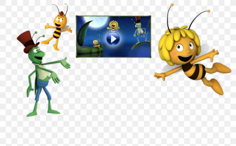 Maya The Bee Flip Studio 100 Television, PNG, 1050x650px, Maya The Bee,  Action Figure, Animated Cartoon,