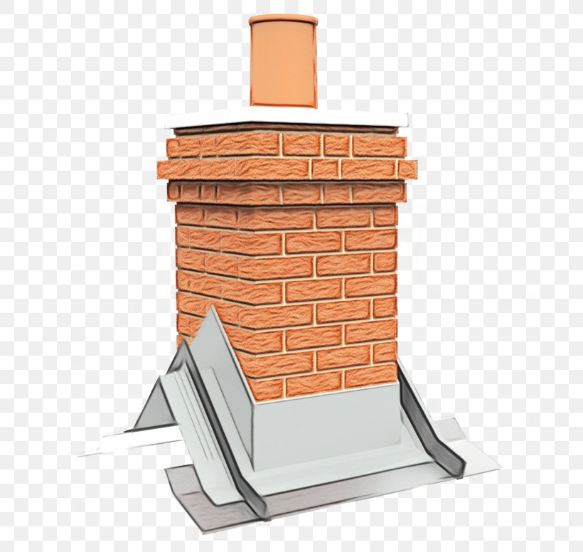 Brick Chimney Roof Brickwork, PNG, 700x776px, Watercolor, Brick, Brickwork, Chimney, Paint Download Free