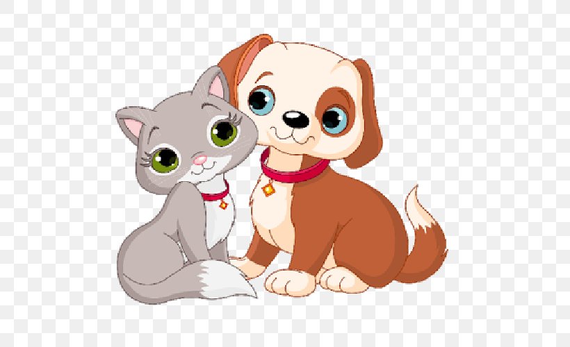 Dog–cat Relationship Dog–cat Relationship Puppy Kitten, PNG, 500x500px, Cat, Carnivoran, Cartoon, Cat Like Mammal, Catdog Download Free