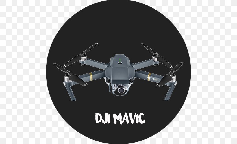 Mavic Pro DJI Phantom Quadcopter Unmanned Aerial Vehicle, PNG, 500x500px, 4k Resolution, Mavic Pro, Brand, Clothing Accessories, Dji Download Free