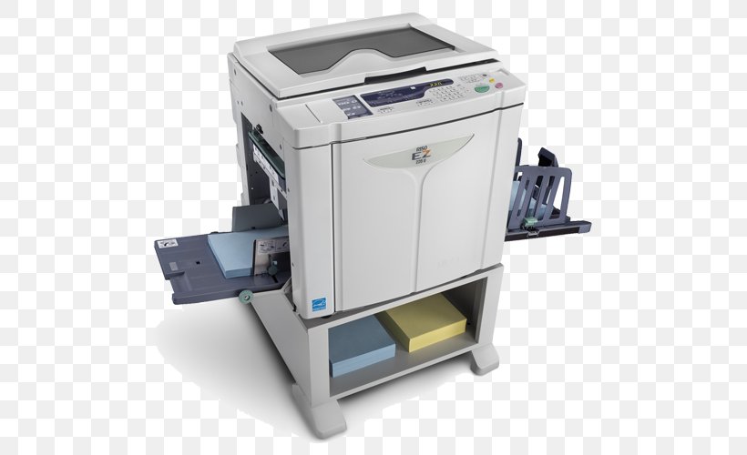 Paper Risograph Digital Duplicator Printer Printing, PNG, 508x500px, Paper, Digital Duplicator, Digital Printing, Duplicating Machines, Electronic Device Download Free