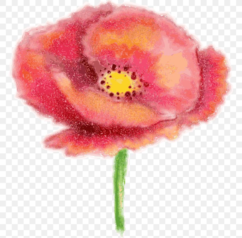 Poppy, PNG, 762x807px, Earring, Color, Flower, Flowering Plant, Magenta Download Free