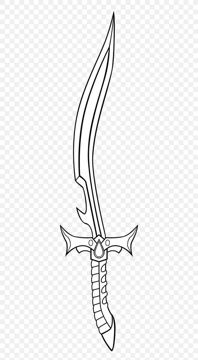 Sword Khopesh Line Art Drawing, PNG, 536x1489px, Sword, Arm, Art, Artist, Beak Download Free