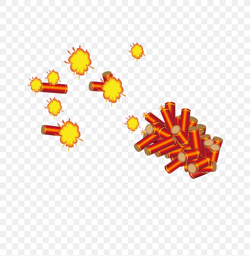 Vector Exploding Firecrackers, PNG, 800x842px, Firecracker, Chinese New Year, Explosion, Fireworks, Illustration Download Free
