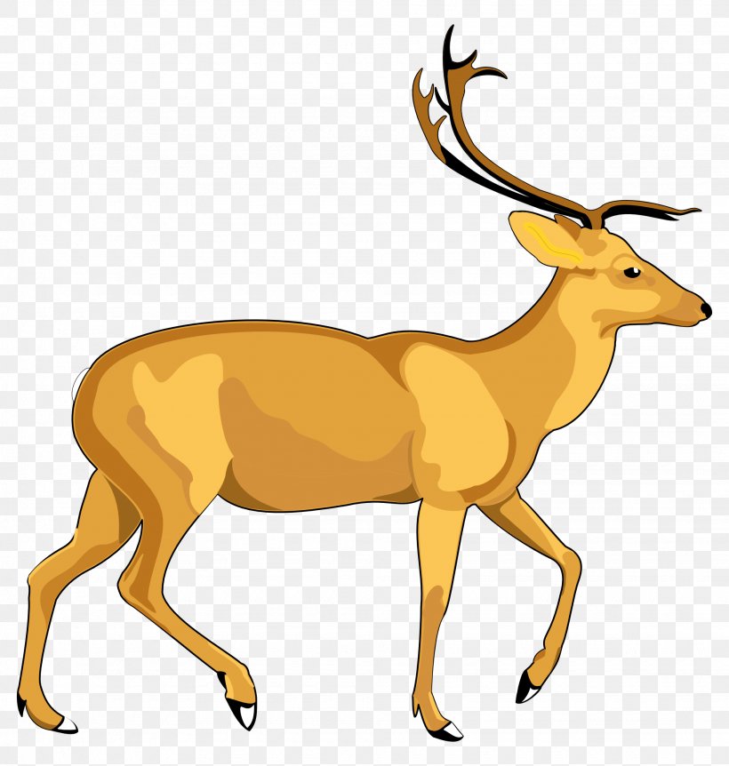 Deer Vector Graphics Clip Art Image, PNG, 1950x2050px, Deer, Animal Figure, Antelope, Cowgoat Family, Elk Download Free
