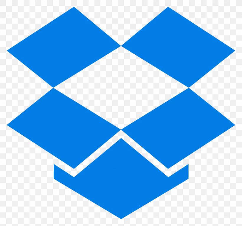 Dropbox Logo File Hosting Service, PNG, 900x841px, Dropbox, Area, Blue, Brand, Cloud Storage Download Free