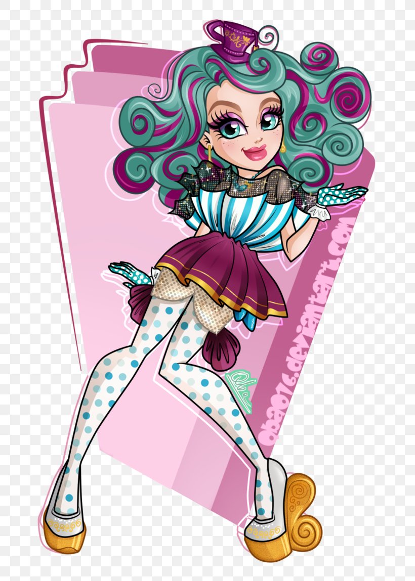 Ever After High The Mad Hatter Cheshire Cat Clip Art, PNG, 696x1149px, Watercolor, Cartoon, Flower, Frame, Heart Download Free
