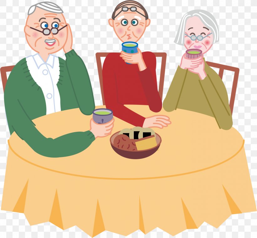 Old Age Home Nursing Home Care Group Home Dementia, PNG, 1381x1280px, Old Age, Art, Caregiver, Cartoon, Conversation Download Free