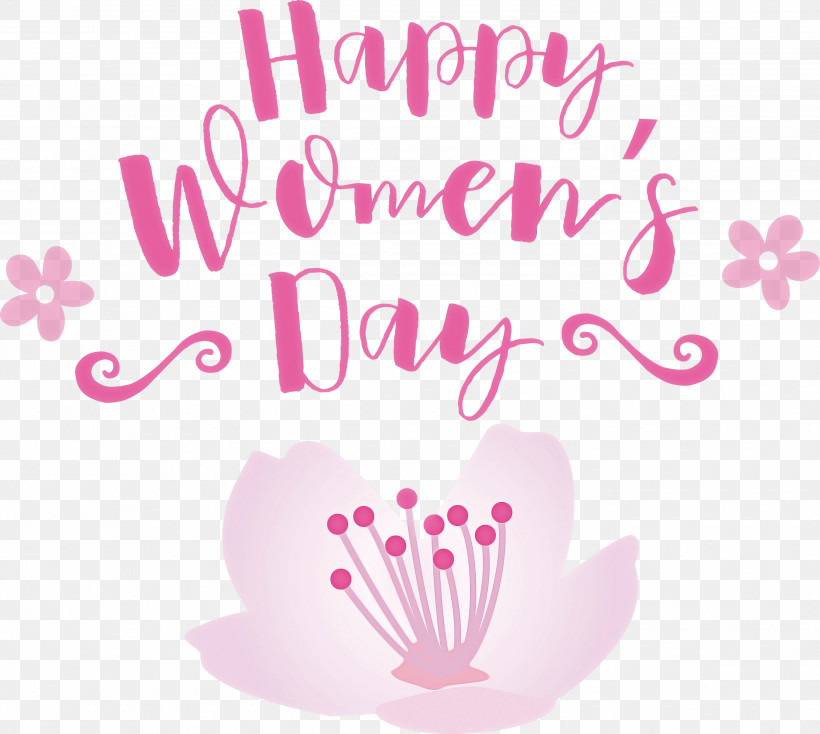 Happy Womens Day Womens Day, PNG, 2999x2686px, Happy Womens Day, Flower, Greeting, Greeting Card, Heart Download Free