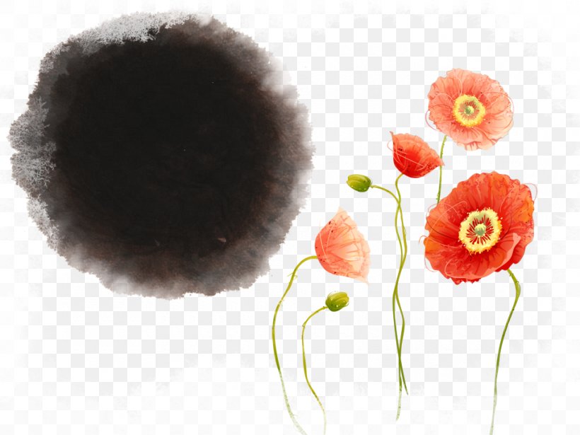 Liutu Inkstick, PNG, 960x720px, Ink Wash Painting, Chrysanthemum, Designer, Flower, Flowering Plant Download Free