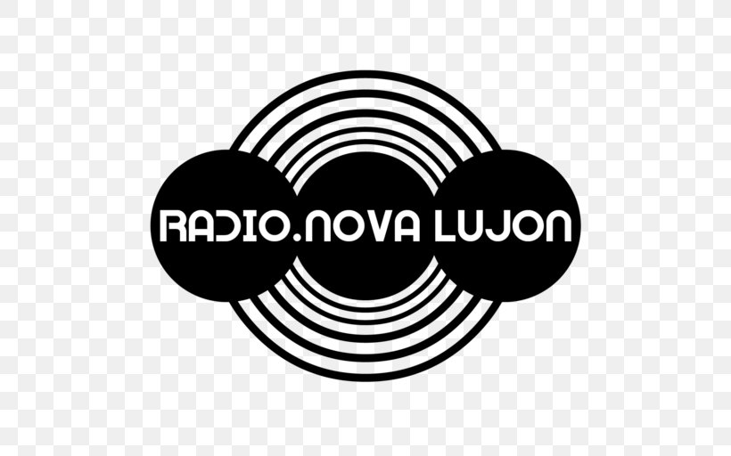 Radio Nova Lujon Internet Radio News, PNG, 512x512px, Radio Nova, Area, Black And White, Brand, Internet Radio Download Free