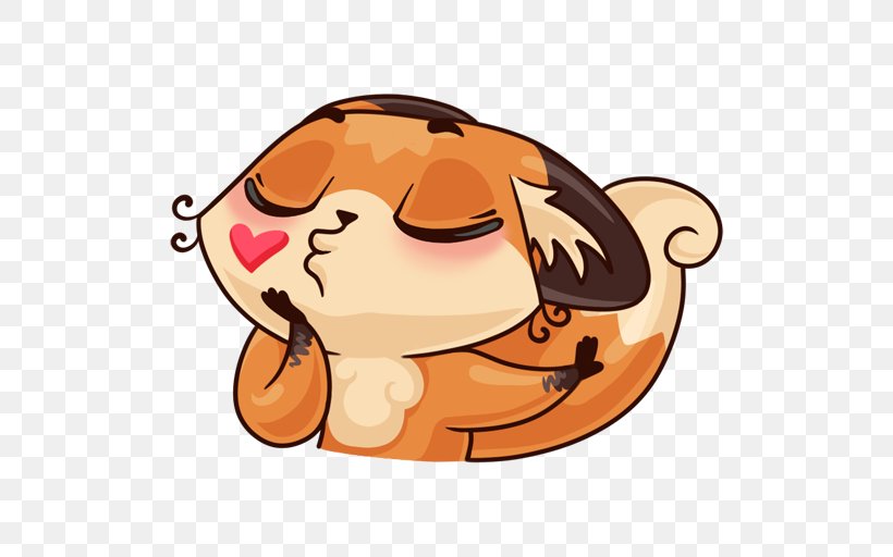 VKontakte Sticker Moon Telegram Luna 8, PNG, 512x512px, Vkontakte, Carnivoran, Dog Like Mammal, Fictional Character, Finger Download Free