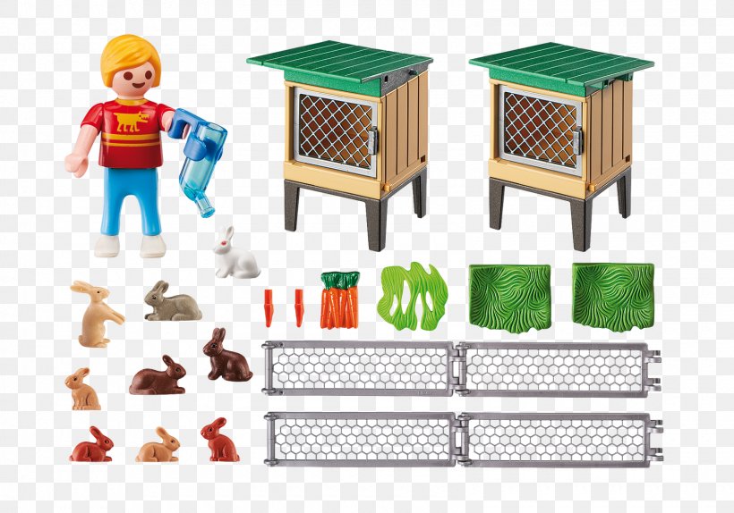 Playmobil 6140 Rabbit Pen With Hutch Toy Playmobil, PNG, 1600x1120px, Hutch, Area, Building, Furniture, Pen Download Free