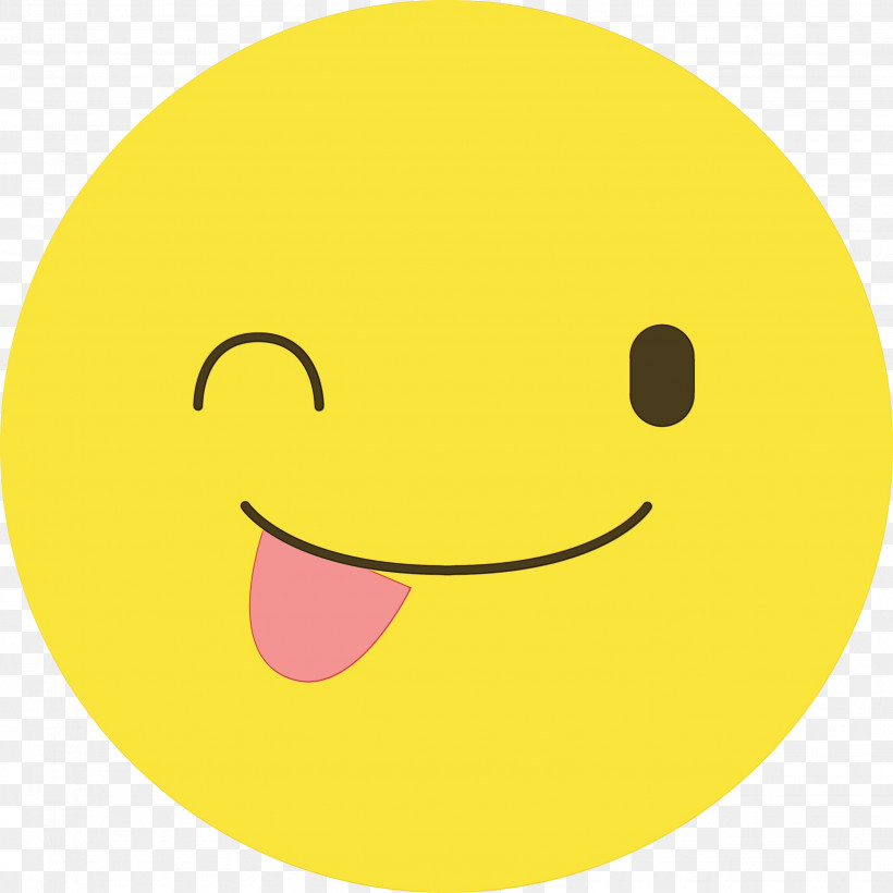 Smiley Yellow Cartoon Font Line, PNG, 2674x2674px, Emoji, Cartoon, Line, Meter, Paint Download Free