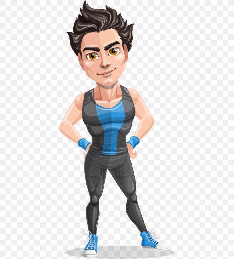 Don Bell Cartoon Physical Fitness Character, PNG, 957x1060px, Cartoon, Abdomen, Action Figure, Arm, Balance Download Free