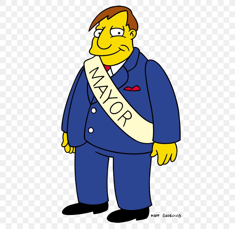 Mayor Quimby The Simpsons: Tapped Out Homer Simpson Bart Simpson Lisa Simpson, PNG, 529x800px, Mayor Quimby, Art, Artwork, Bart Simpson, Call Of The Simpsons Download Free