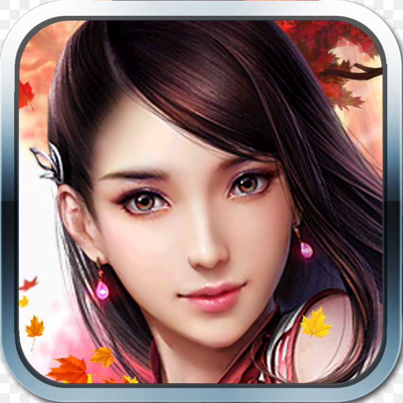 Mobile Game Heavenly Sword Instance Dungeon 修真小說 玄幻, PNG, 1024x1024px, Watercolor, Cartoon, Flower, Frame, Heart Download Free