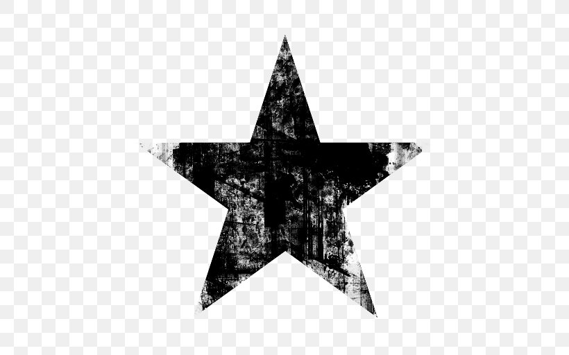 Red Star Clip Art, PNG, 512x512px, Red Star, Black, Black And White, Fivepointed Star, Information Download Free