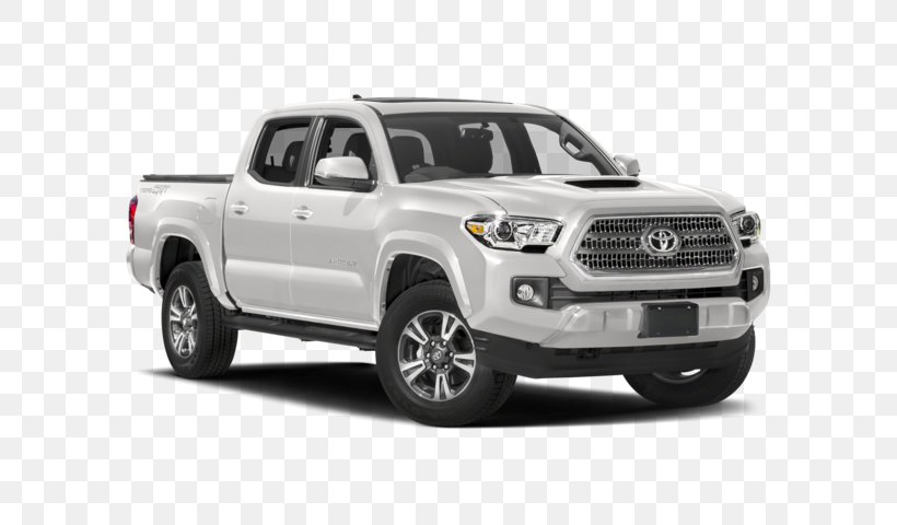 2018 Toyota Tacoma TRD Sport Pickup Truck Four-wheel Drive 2018 Toyota Tacoma SR5, PNG, 640x480px, 2018 Toyota Tacoma, Toyota, Automotive Design, Automotive Exterior, Automotive Tire Download Free