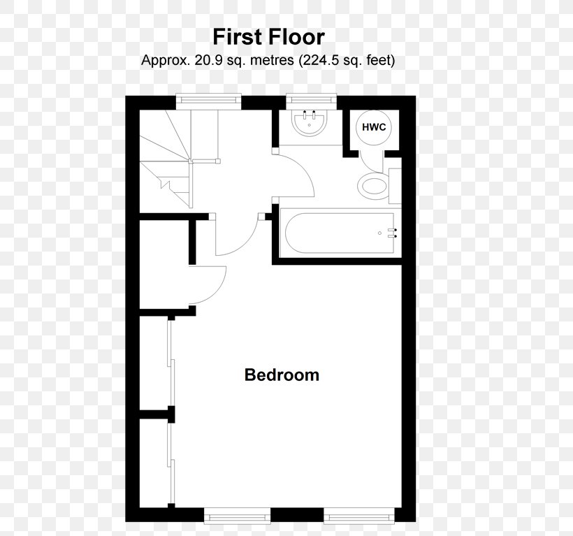 Winston Towers Studio Apartment House Floor Plan, PNG, 520x767px, Studio Apartment, Apartment, Area, Bedroom, Black And White Download Free