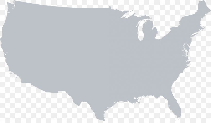 United States Vector Map, PNG, 1000x583px, United States, Flat Design, Map, Outline Of The United States, Royaltyfree Download Free