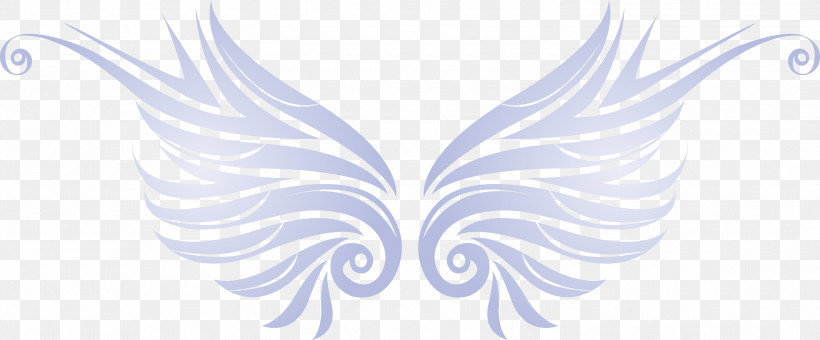 Wings Bird Wings Angle Wings, PNG, 3000x1245px, Wings, Angel, Angle Wings, Bird Wings, Feather Download Free