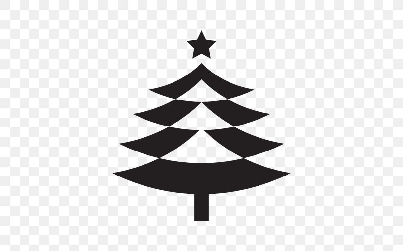 Christmas Tree Clip Art, PNG, 512x512px, Christmas, Black And White, Christmas Decoration, Christmas Ornament, Christmas Tree Download Free
