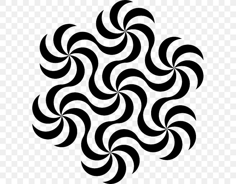 Clip Art Pattern Line, PNG, 595x640px, Black And White, Monochrome, Monochrome Photography, Spiral Download Free