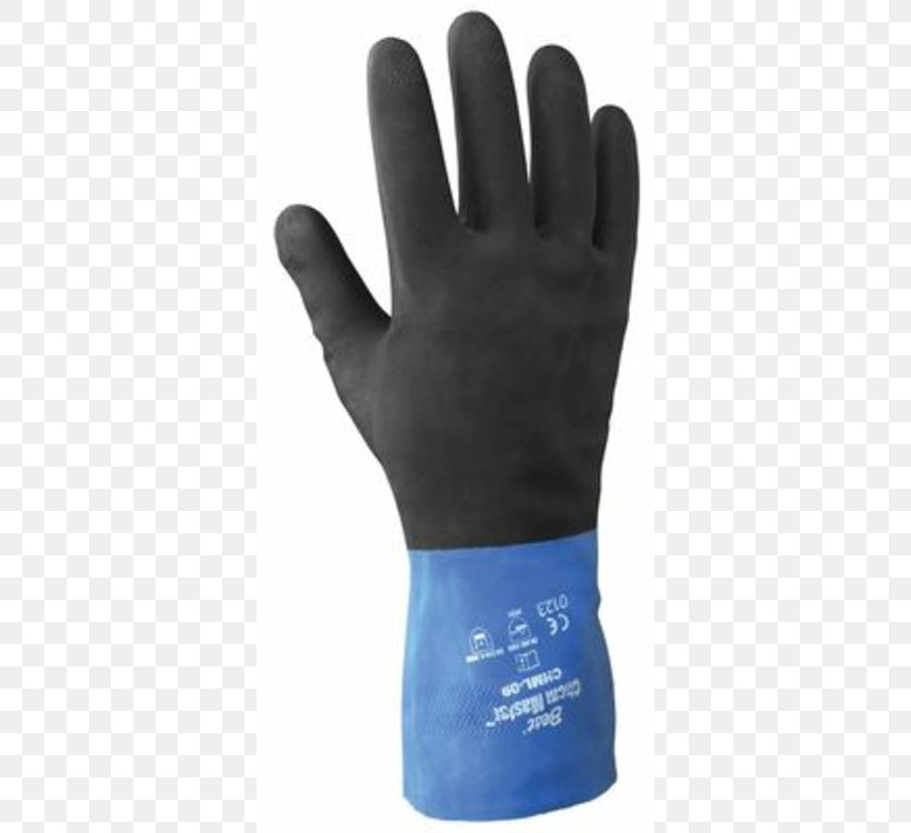 Glove Natural Rubber Latex Neoprene Lining, PNG, 750x750px, Glove, Bicycle Glove, Blue, Butyl Rubber, Coating Download Free