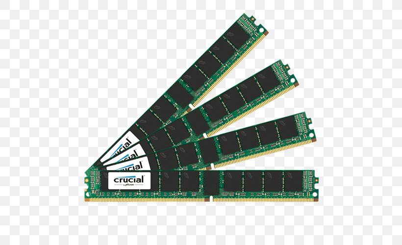 DDR4 SDRAM Registered Memory Flash Memory ECC Memory, PNG, 500x500px, Ram, Computer Data Storage, Computer Memory, Computer Servers, Ddr4 Sdram Download Free