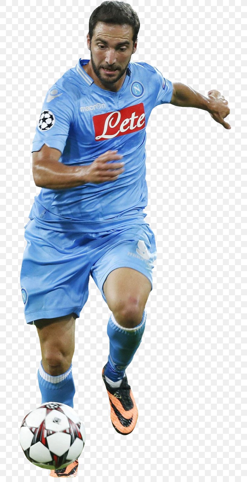 Gonzalo Higuaín S.S.C. Napoli 2014–15 Serie A Football Manchester United F.C., PNG, 745x1600px, Gonzalo Higuain, Argentina National Football Team, Ball, Capocannoniere, Football Download Free